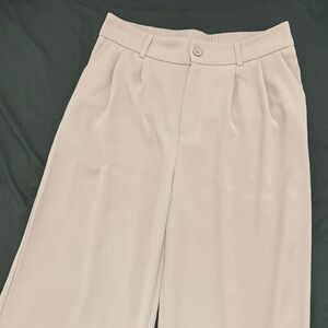 Amazon Women's Wide Leg Pants - Cream